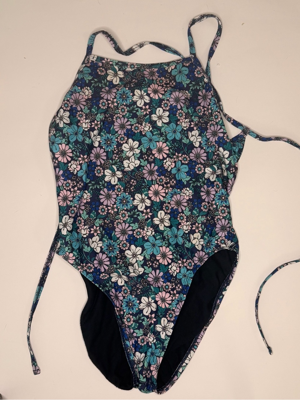 Floral Jolyn Jackson 28 tie back swimsuit